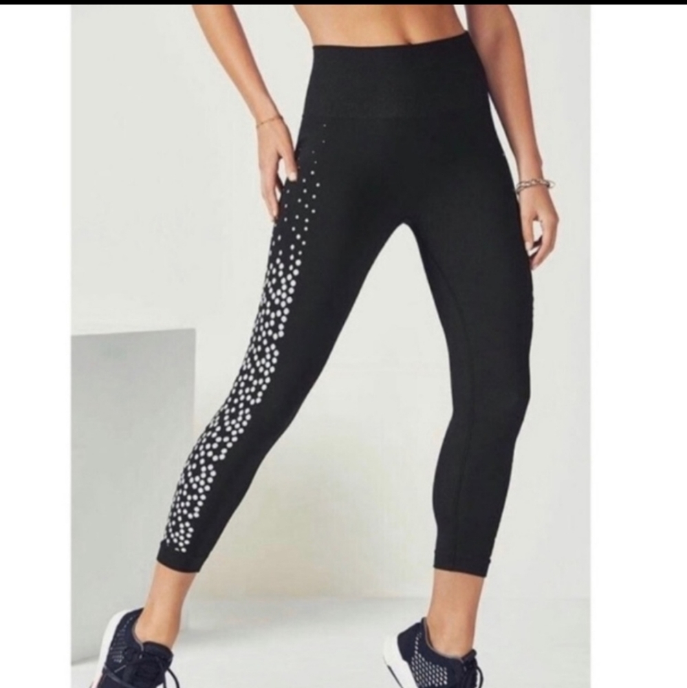 Fabletics Renee seamless legging tights dots‎ size xs